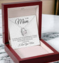 To My Mom Loveknot Necklace