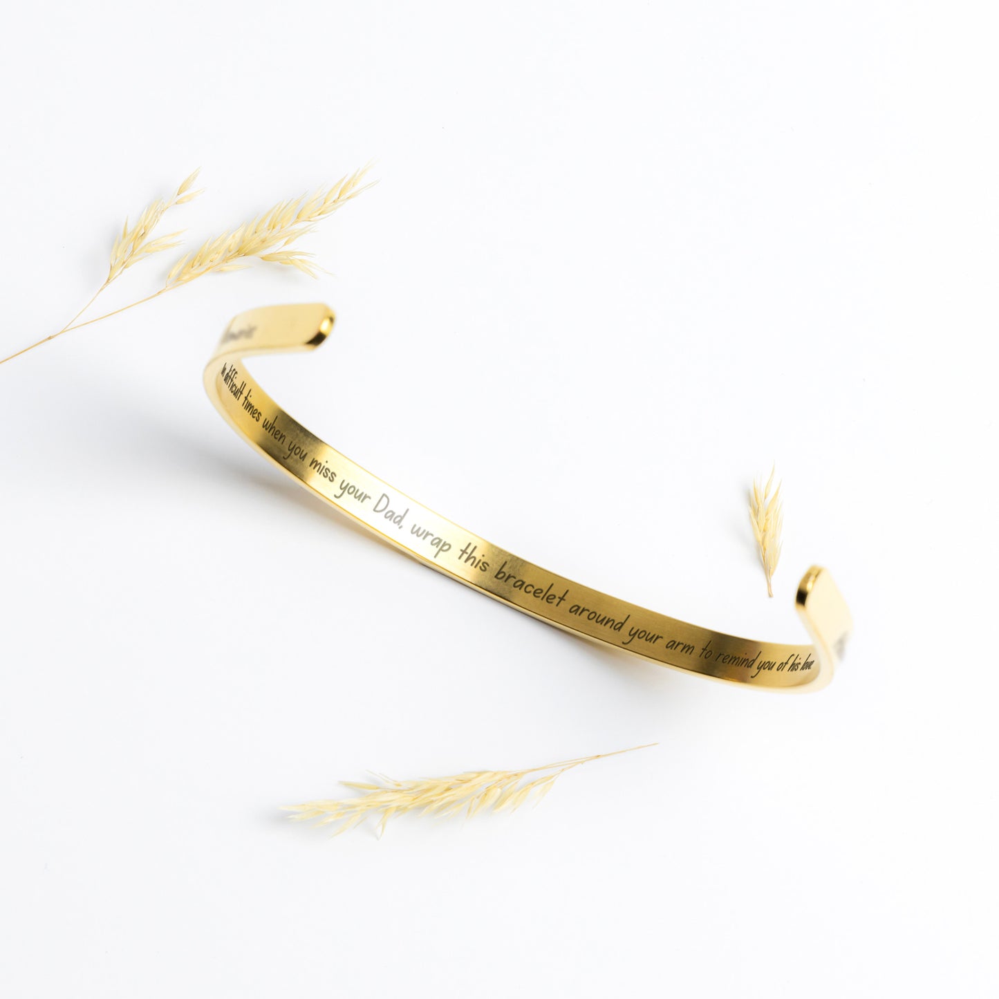 The Paulette Memorial Forever Hug Bracelet for loss of Dad