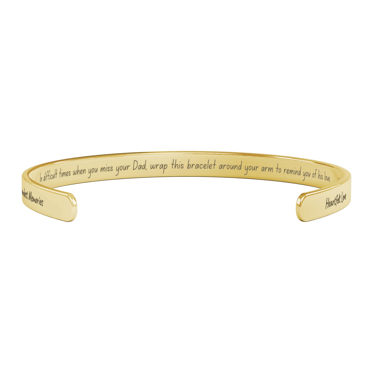 The Paulette Memorial Forever Hug Bracelet for loss of Dad