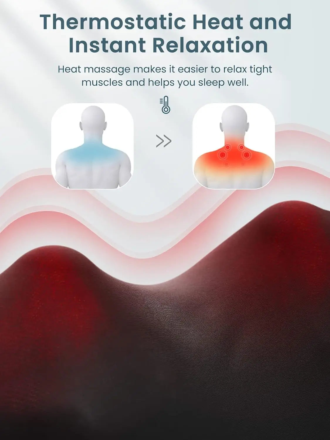 ComfortFit Shiatsu Neck and Shoulder Massager