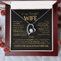To My Wife - Forever Love Necklace Gift Set