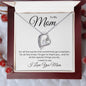 To My Mom Loveknot Necklace