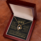 To My Wife - Forever Love Necklace Gift Set