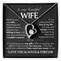 To My Wife - Forever Love Necklace Gift Set