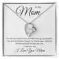 To My Mom Loveknot Necklace