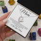 To My Mom Loveknot Necklace
