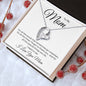 To My Mom Loveknot Necklace