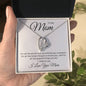 To My Mom Loveknot Necklace