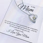 To My Mom Loveknot Necklace