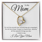 To My Mom Loveknot Necklace