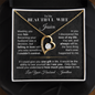 To My Beautiful Wife, Forever Love - Personalized Gift Set
