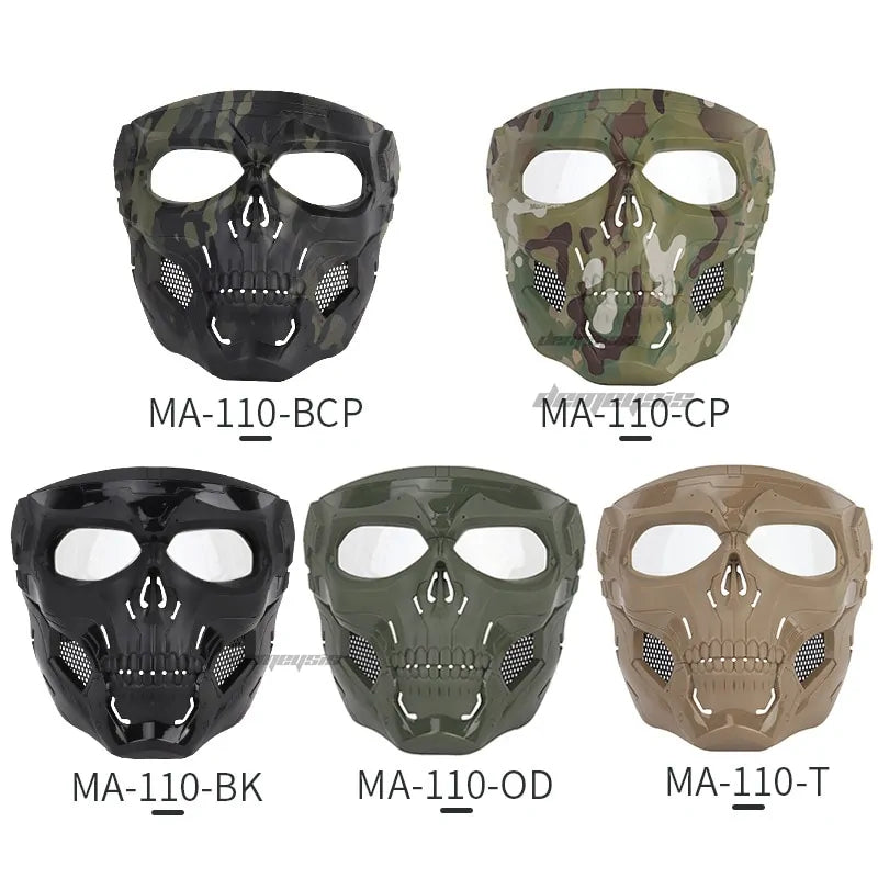 Skull Tactical Mask for Airsoft Paintball and Outdoor Sports