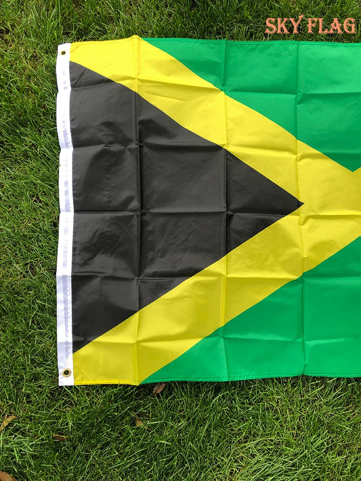 SKY FLAG Jamaica National Flag 90X150cm Hanging Polyesterjam jm Jamaica flag home decoration