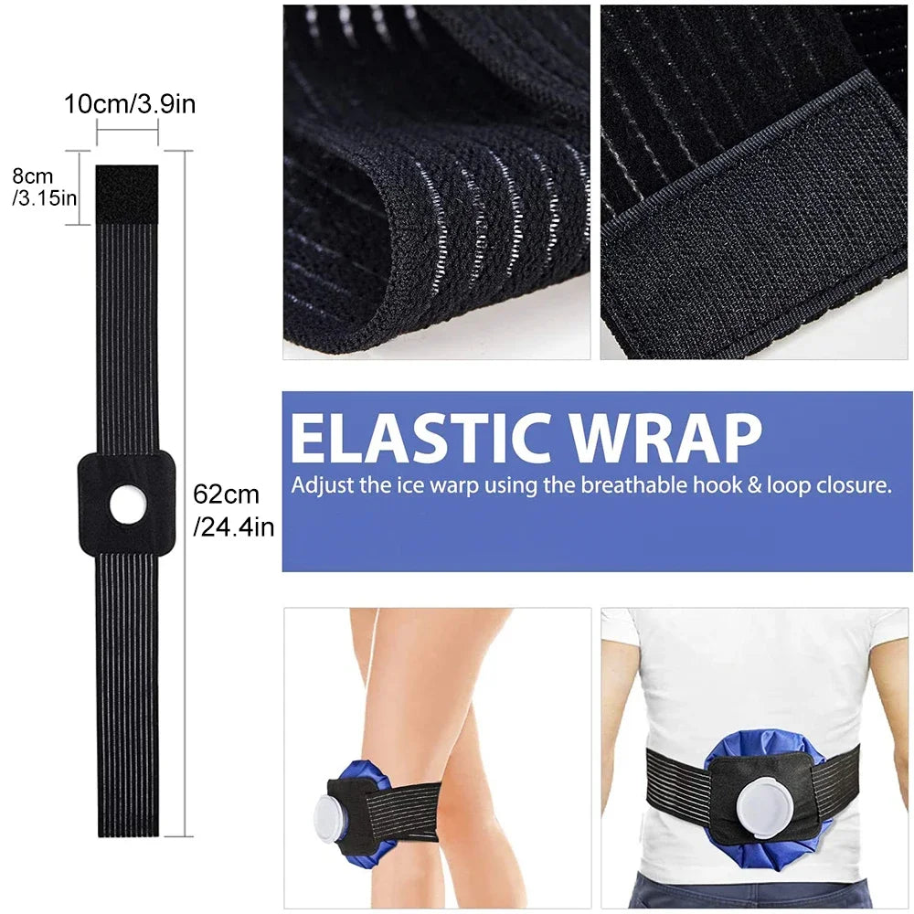 Reusable Ice Bags with Support Wrap