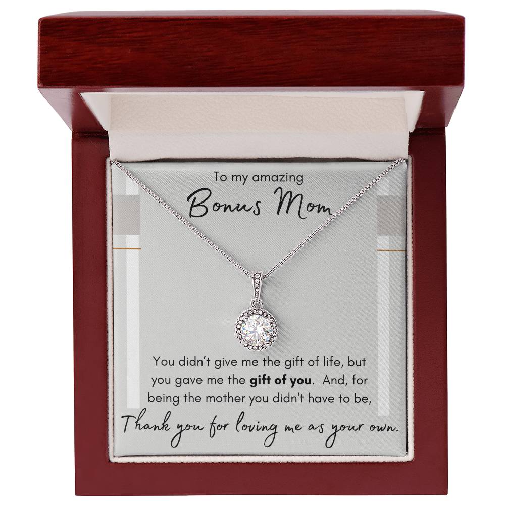 Bonus Mom, Step Mom, Step Mother, Mother In Law, Wedding Gift Necklace