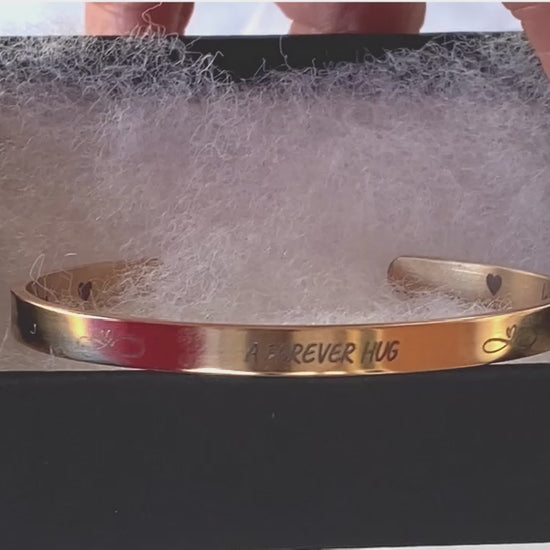 Loss of mom memorial bracelet