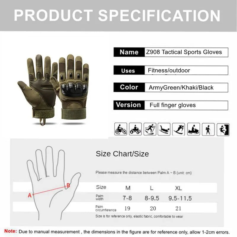 Outdoor Tactical Sports Gloves